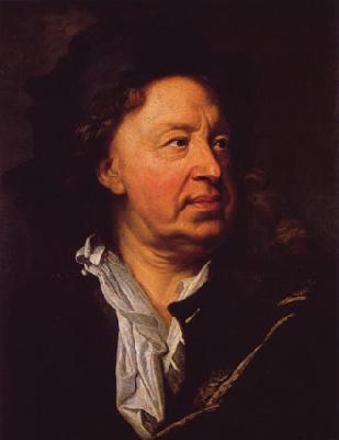 Hyacinthe Rigaud Portrait of Everhard Jabach oil painting picture